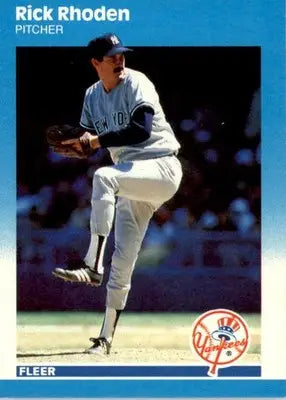 Rick Rhoden - 1987 Fleer Update - #U-103 - Baseball - Baseball Card Single