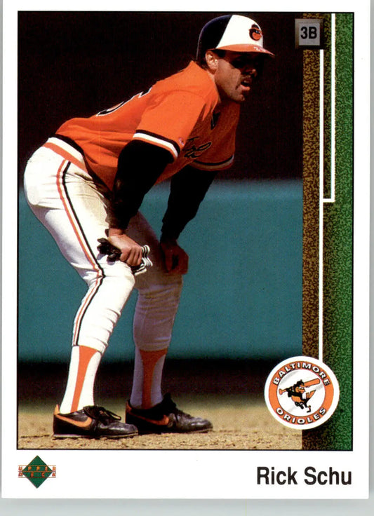 Rick Schu - 1989 Upper Deck - #490 - Baseball - Baseball Card Single
