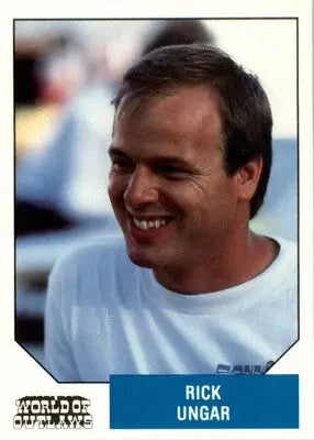 Rick Ungar - 1987 World of Outlaws - #27 - Racing - Racing Card Single