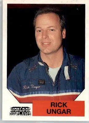 Rick Ungar - 1990 World of Outlaws - #50 - Racing - Racing Card Single