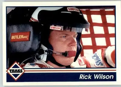 Rick Wilson - 1992 Traks - #8 - Racing - Racing Card Single