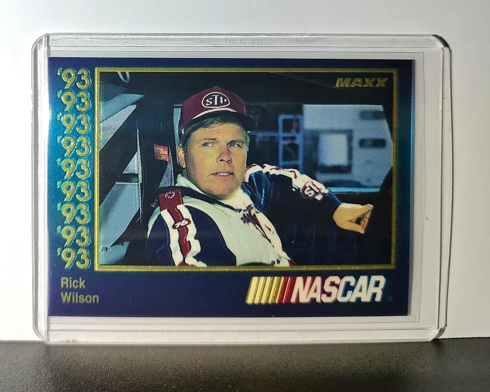 Rick Wilson 1993 Maxx Premier Plus Racing #44 NASCAR Card Petty Enterprises - Racing Card Single