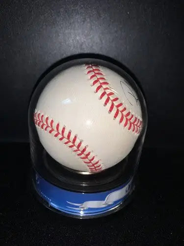 Rickey Henderson Single Signed ONL MLB Baseball BAS Beckett Encapsulated 8 HOF - Sports Memorabilia