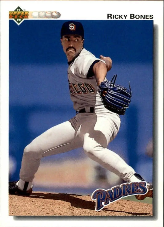Ricky Bones 1992 Upper Deck MLB #623 Baseball Card San Diego Padres - Baseball Card Single