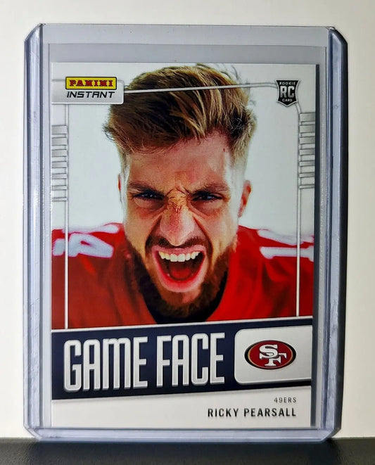 Ricky Pearsall 2024 Panini Game Face #24 NFL Rookie Card SF 49ers 1/331 - Football Card Single