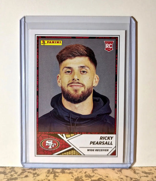 Ricky Pearsall 2024 Panini NFL #83 Rookie Sticker Card San Francisco 49ers - Football Card Single