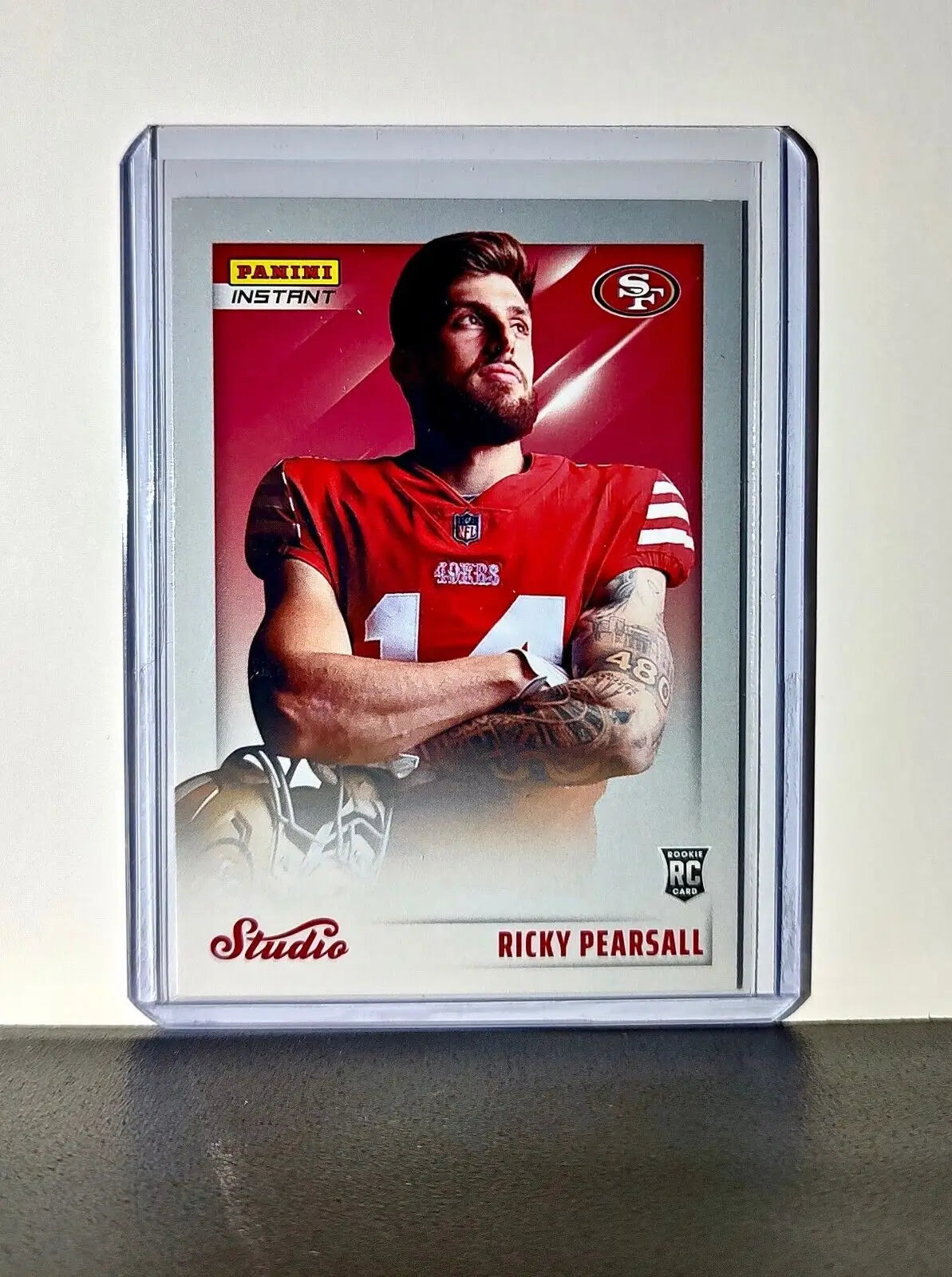 Ricky Pearsall 2024 Panini NFL Studio Rookies #25 Card SF 49ers 1/1672 - Football Card Single