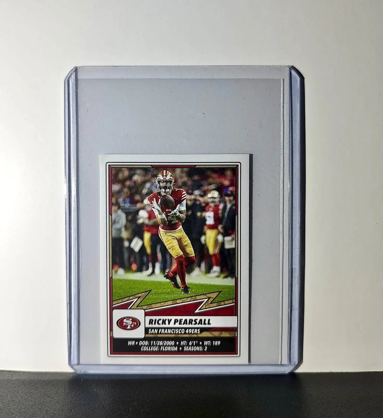 Ricky Pearsall 2025 Panini NFL #524 Sticker San Francisco 49ers - Football Card Single