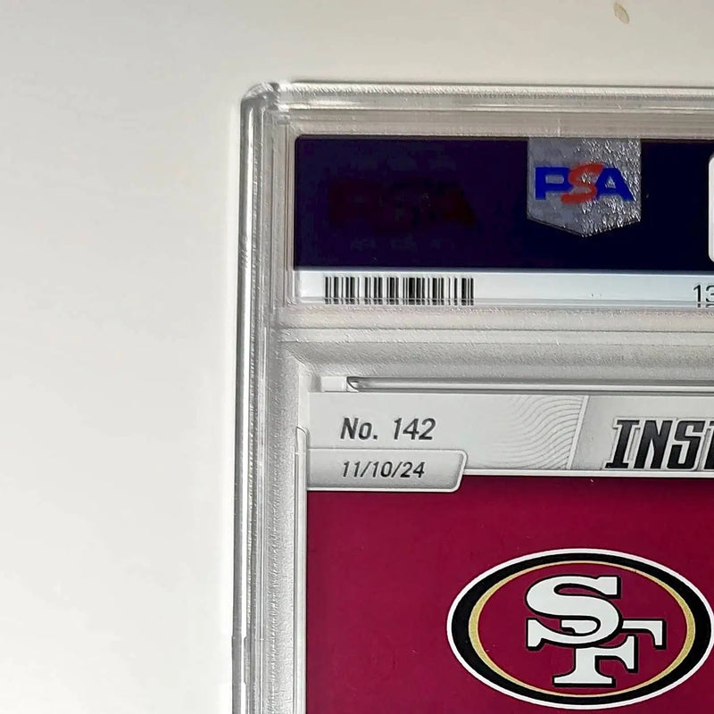 Ricky Pearsall Rookie 2024 Panini Instant NFL #142 PSA 10 Gem Mint