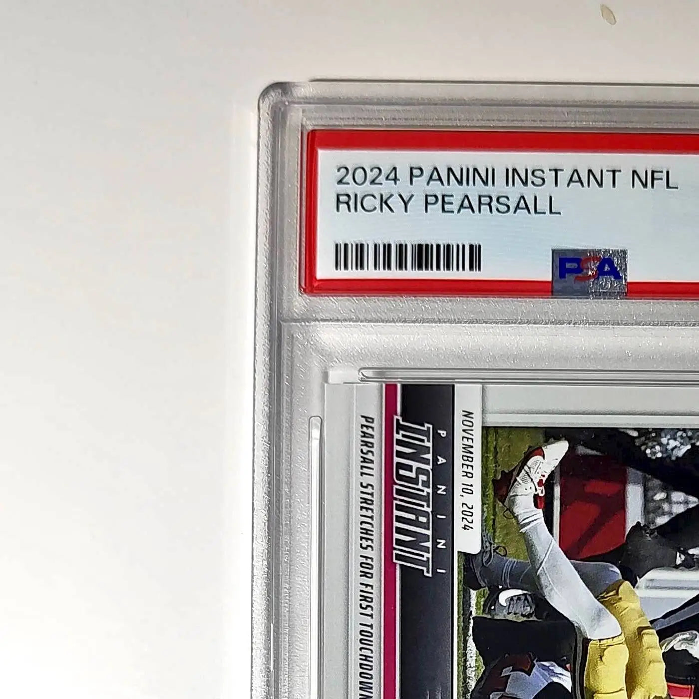 Ricky Pearsall Rookie 2024 Panini Instant NFL #142 PSA 10 Gem Mint