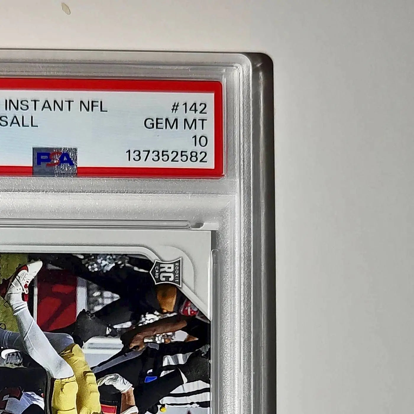 Ricky Pearsall Rookie 2024 Panini Instant NFL #142 PSA 10 Gem Mint