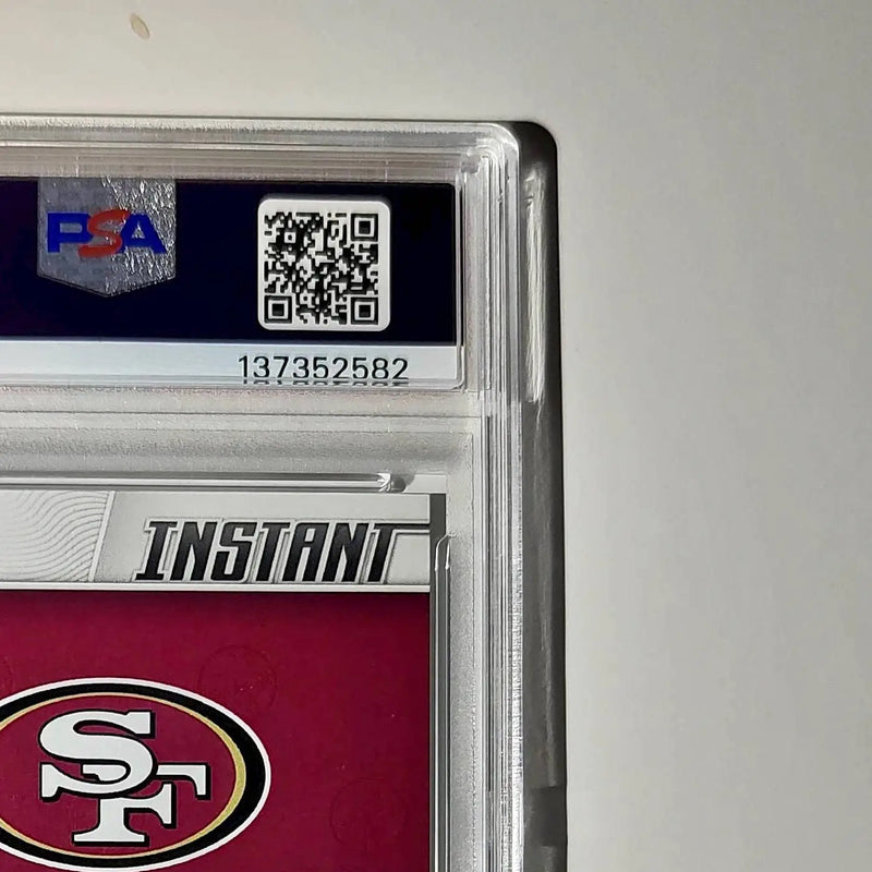 Ricky Pearsall Rookie 2024 Panini Instant NFL #142 PSA 10 Gem Mint
