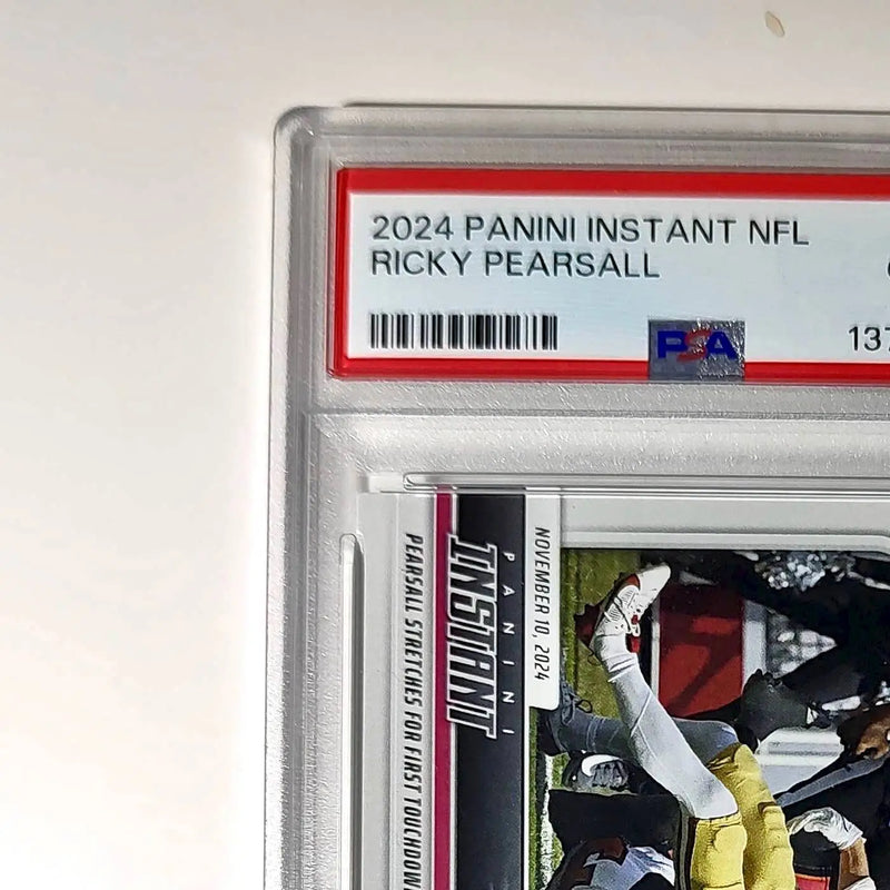 Ricky Pearsall Rookie 2024 Panini Instant NFL #142 PSA 10 Gem Mint