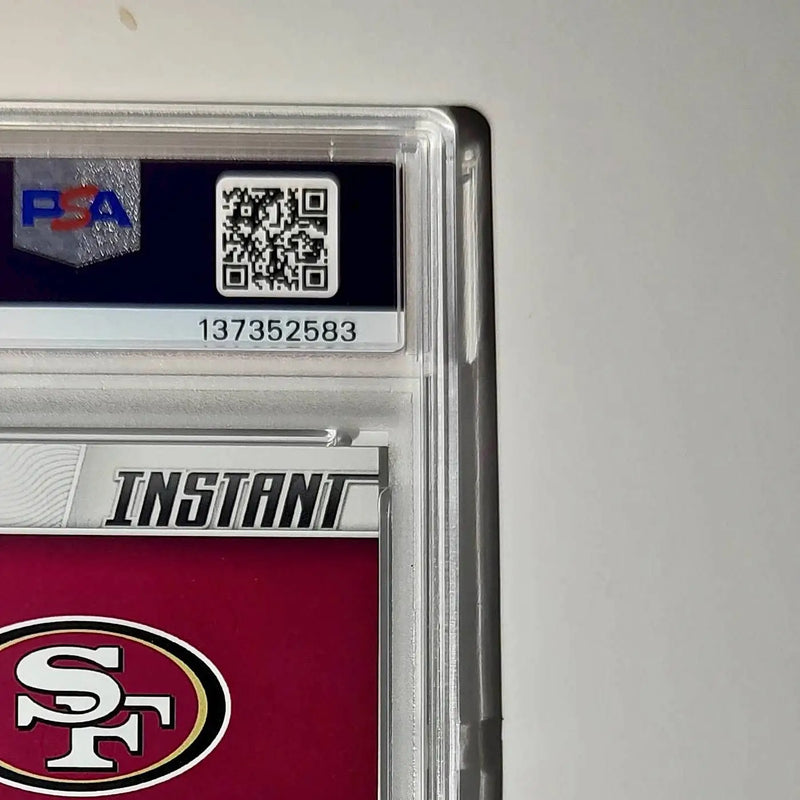 Ricky Pearsall Rookie 2024 Panini Instant NFL #142 PSA 10 Gem Mint