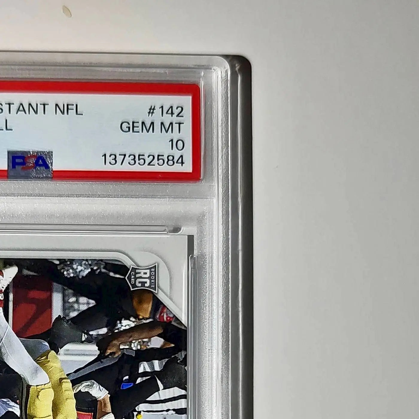 Ricky Pearsall Rookie 2024 Panini Instant NFL #142 PSA 10 Gem Mint