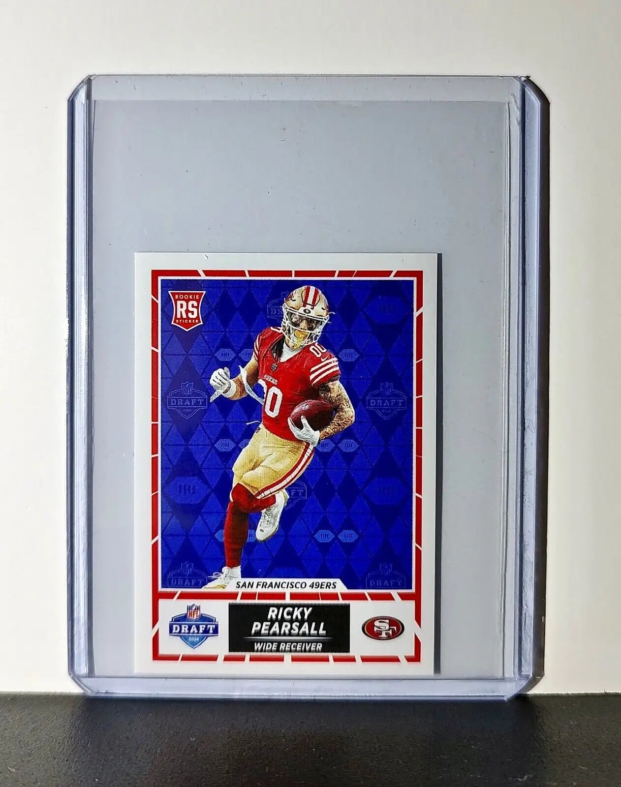 Ricky Pearsall Rookie 2024 Panini NFL Sticker #557 NFL Draft San Francisco 49ers - Football Card Single