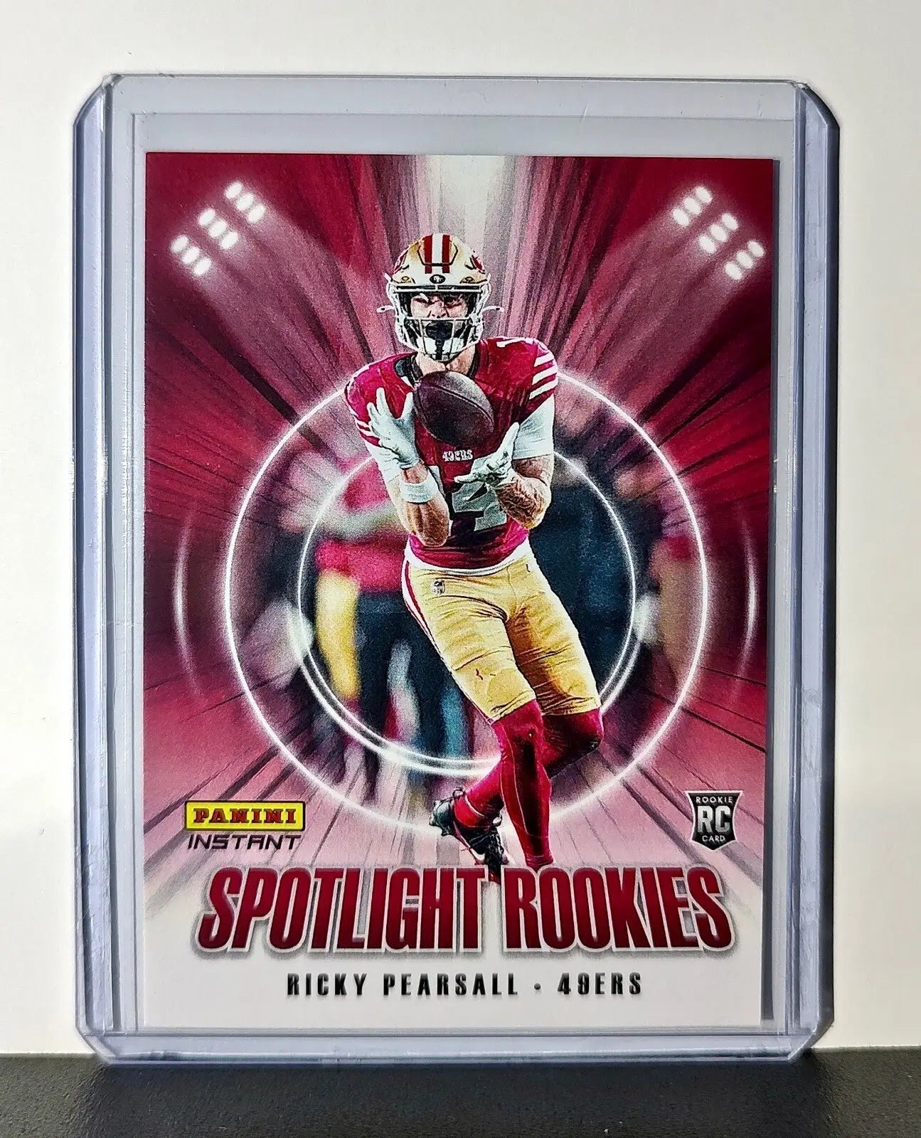 Ricky Pearsall Rookie 2024 Panini Spotlight Rookies NFL #31 49ers 1 of 1426 - Football Card Single