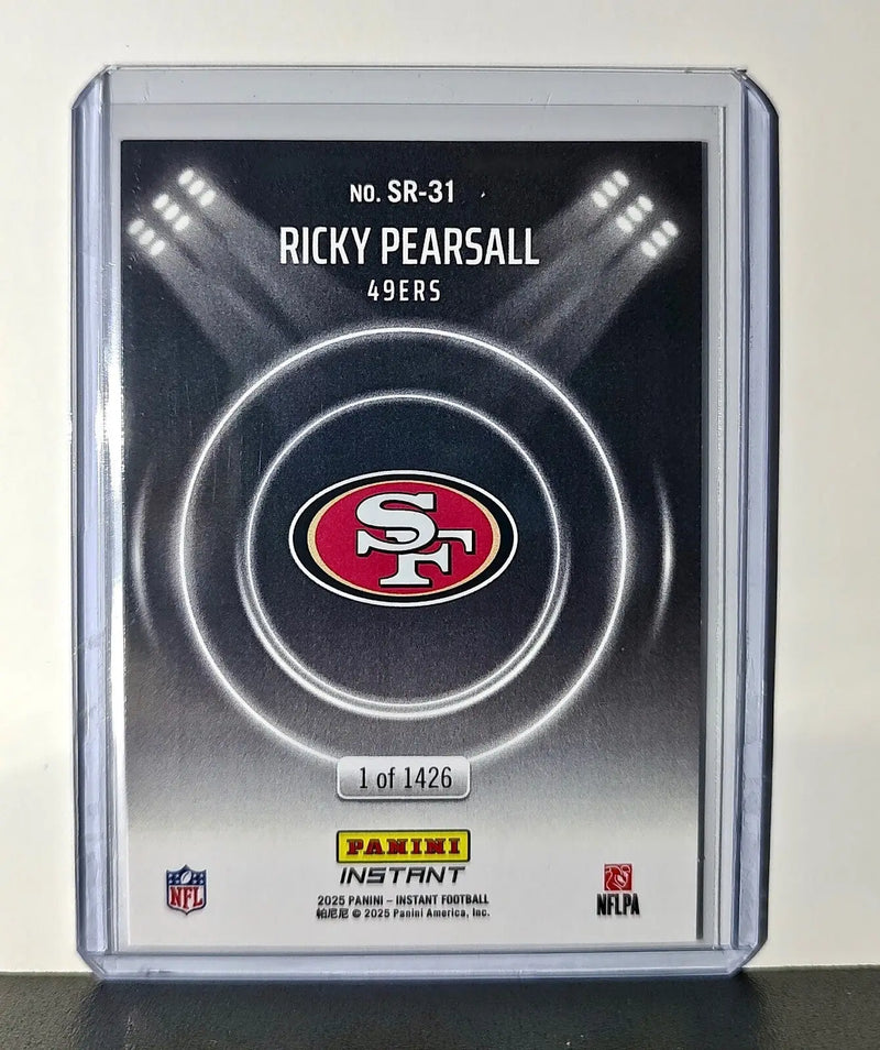 Ricky Pearsall Rookie 2024 Panini Spotlight Rookies NFL #31 49ers 1 of 1426 - Football Card Single