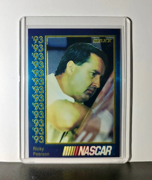 Ricky Pearson 1993 Maxx Premier Plus Racing #167 NASCAR Card Alliance Racing - Racing Card Single