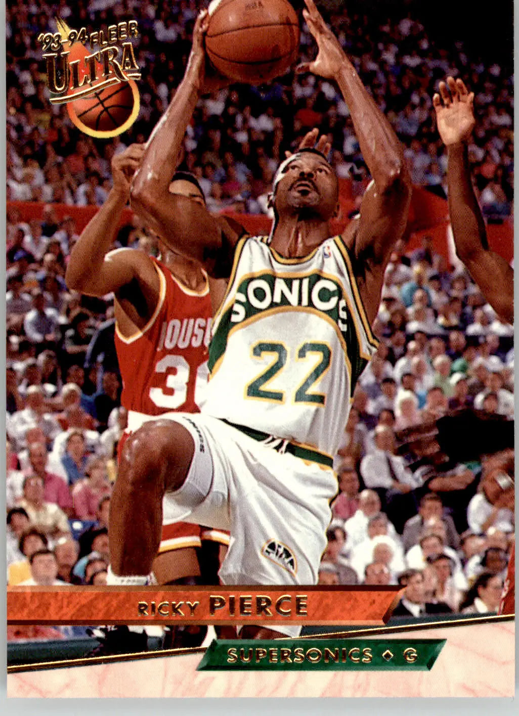 Ricky Pierce - 1993-94 Ultra - #183 - Basketball - Basketball Card Single
