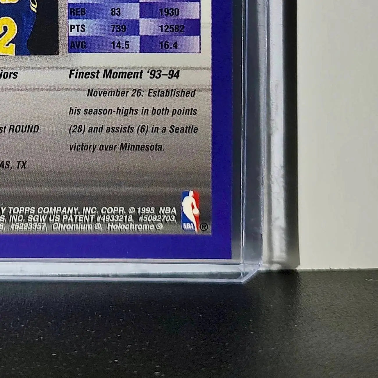 Ricky Pierce 1994-95 Topps Finest #194 Basketball Card