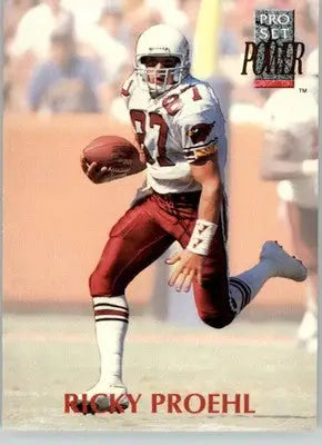 Ricky Proehl - 1992 Pro Set Power - #187 - Football - Football Card Single