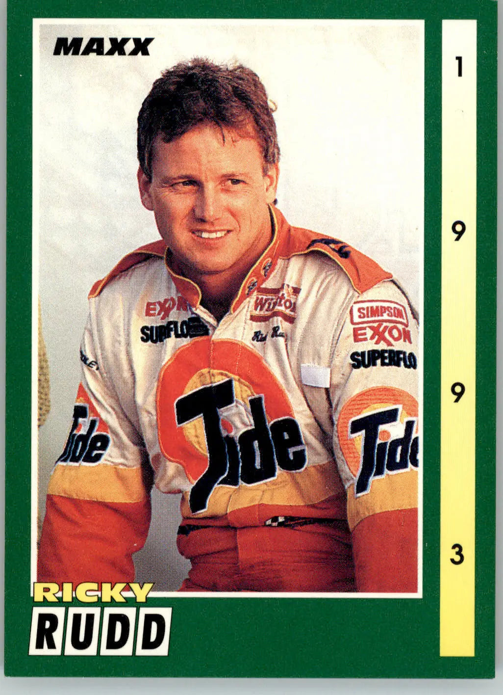 Ricky Rudd - 1993 Maxx - #5 - Racing - Racing Card Single