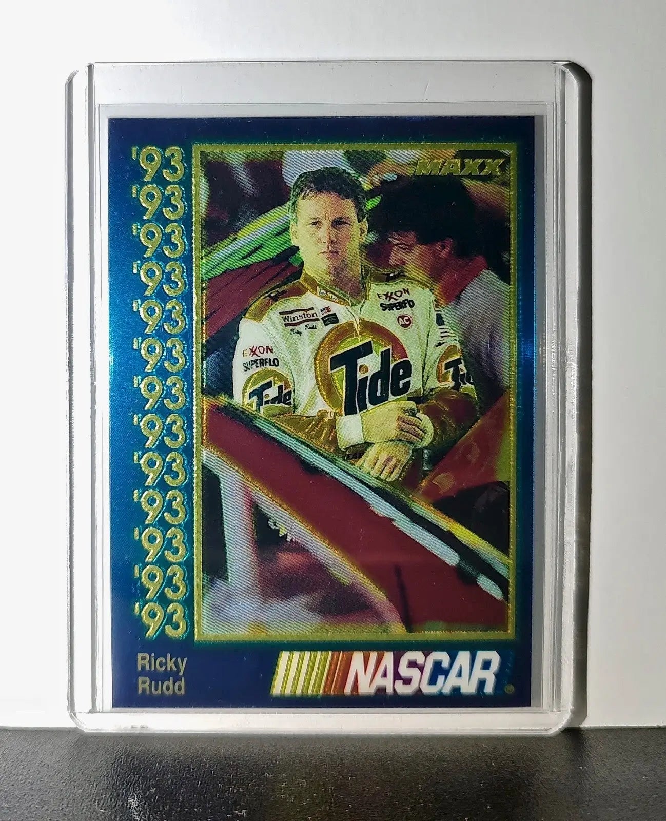 Ricky Rudd 1993 Maxx Premier Plus Racing #5 NASCAR Card Hendrick Motorsports