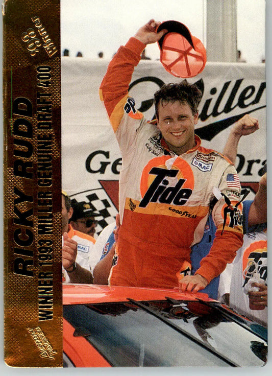 Ricky Rudd - 1994 Action Packed - #38 - Racing - Racing Card Single