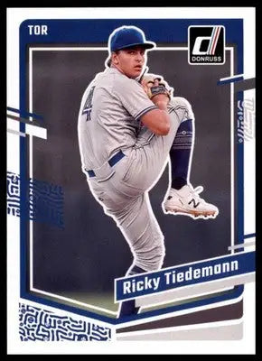 Ricky Tiedemann 2023 Donruss #119 Toronto Blue Jays - Baseball Card Single