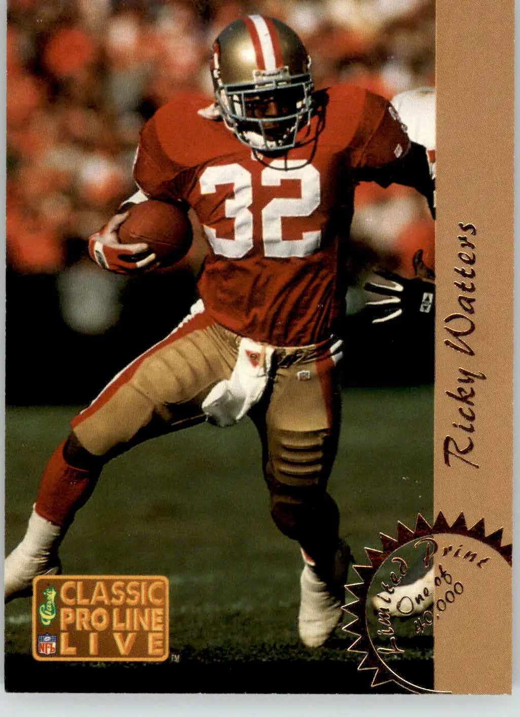 Ricky Watters - 1993 Pro Line Live - #LP11 - Limited Prints Football