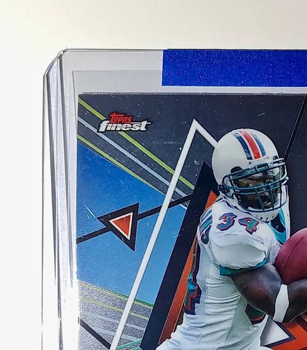 Ricky Williams 2023 Topps Finest Refractor NFL #205 Card Miami Dolphins - Football Card Single