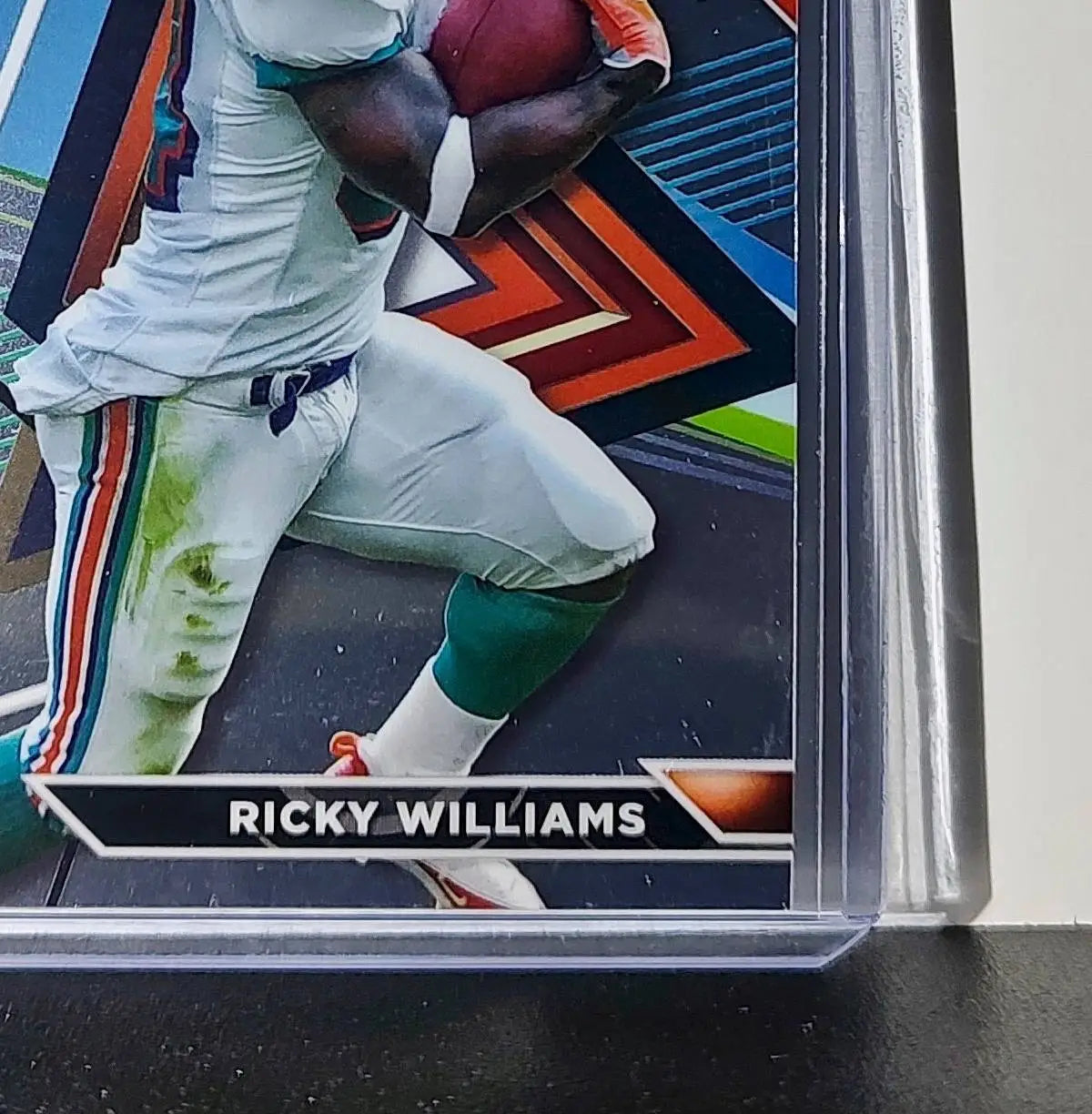 Ricky Williams 2023 Topps Finest Refractor NFL #205 Card Miami Dolphins - Football Card Single