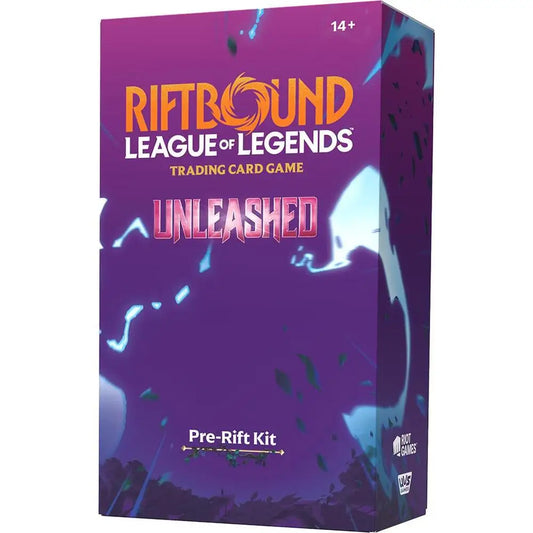 Riftbound League of Legends Trading Card Game Unleashed - Pre-Rift Kit - Riftbound Card Box