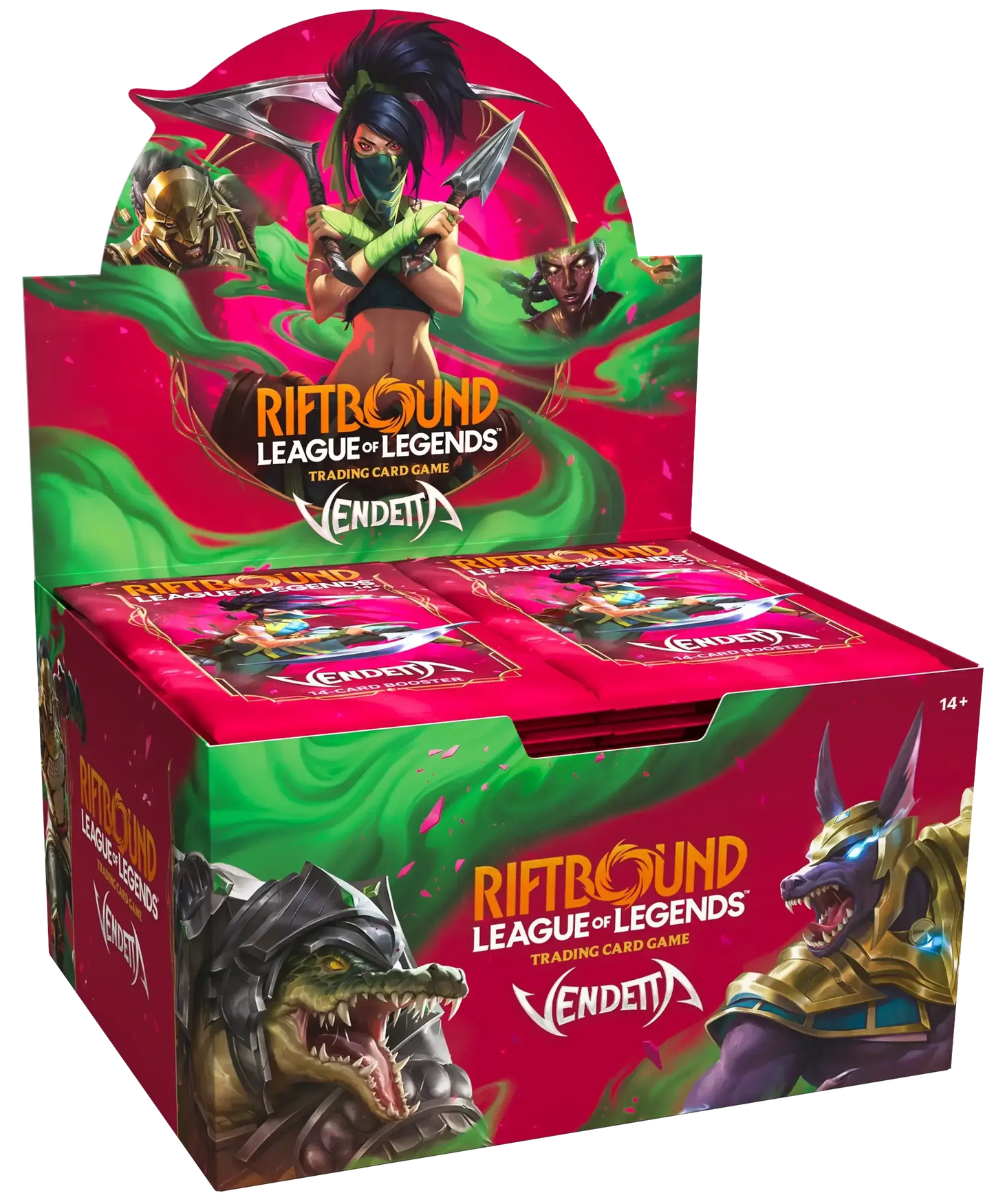 Riftbound: League of Legends Vendetta Booster Box - Riftbound Card Box