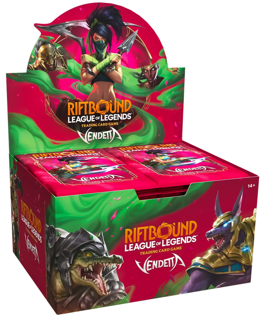Riftbound: League of Legends Vendetta Booster Box - Riftbound Card Box