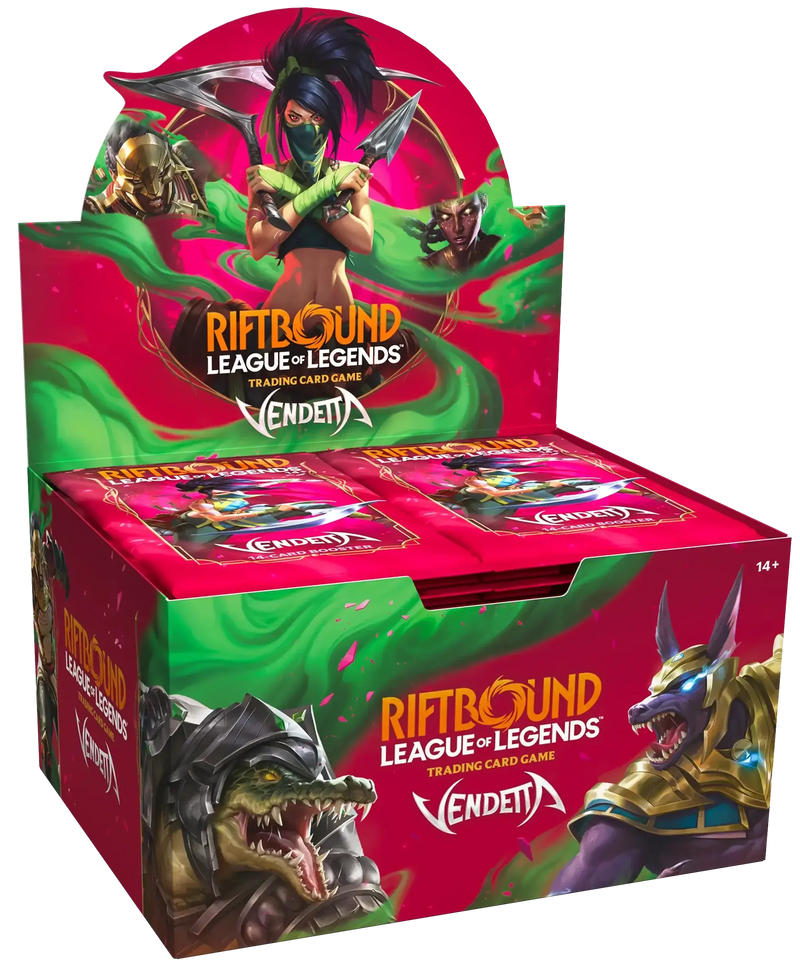 Riftbound: League of Legends Vendetta Booster Box - Riftbound Card Box