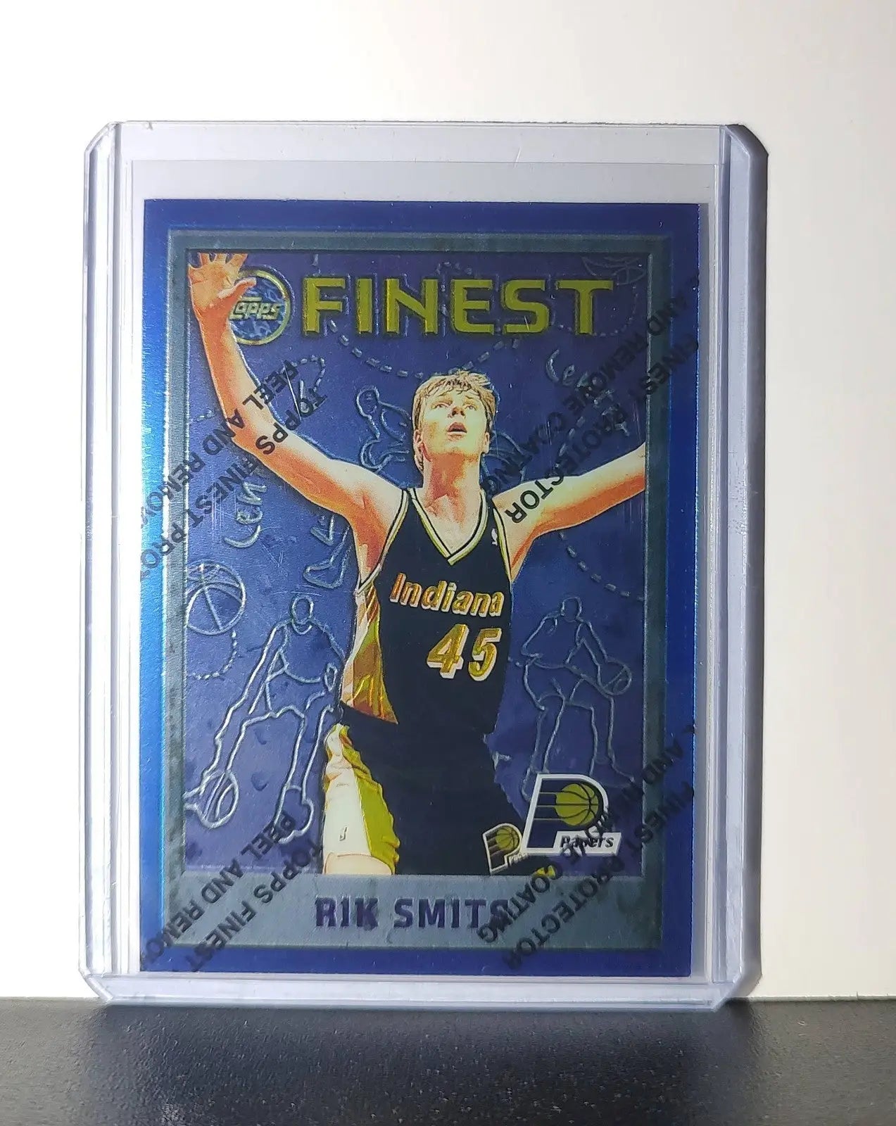 Rik Smits 1995-96 Topps Finest NBA #194 Card Indiana Pacers