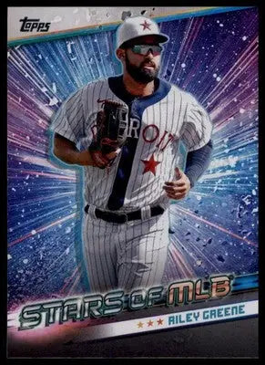 Riley Greene 2024 Topps Stars of MLB #SMLB-5 Detroit Tigers - Baseball Card Single