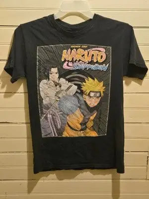 Ripple Junction Shirt Mens Small Naruto Shippuden Graphic Tee Black - Apparel
