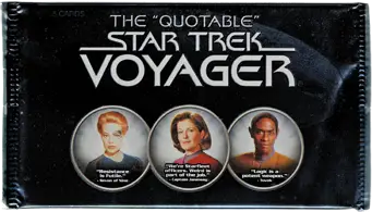 Rittenhouse 2012 The Quotable Star Trek Voyager Trading Card Pack - Non-Sport Sealed