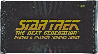 Rittenhouse 2013 Star Trek TNG Heroes & Villains Trading Card Pack - Non-Sports Card Box