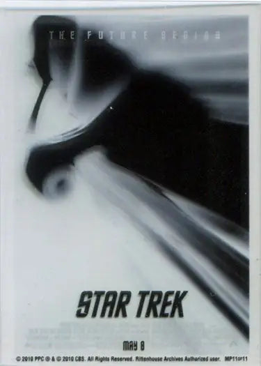 Rittenhouse 2017 Star Trek Beyond MP11 Movie Poster Plastic Case Topper Chase Card - Non-Sports Card Single