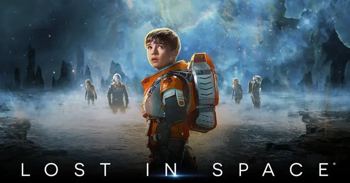 Lost in Space poster from Rittenhouse 2022 Netflix Collector’s Set with trading cards