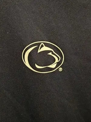 Rivalry Threads 91 Pullover Mens L Navy Gray Quarter Zip Athletic Top Logo - Apparel