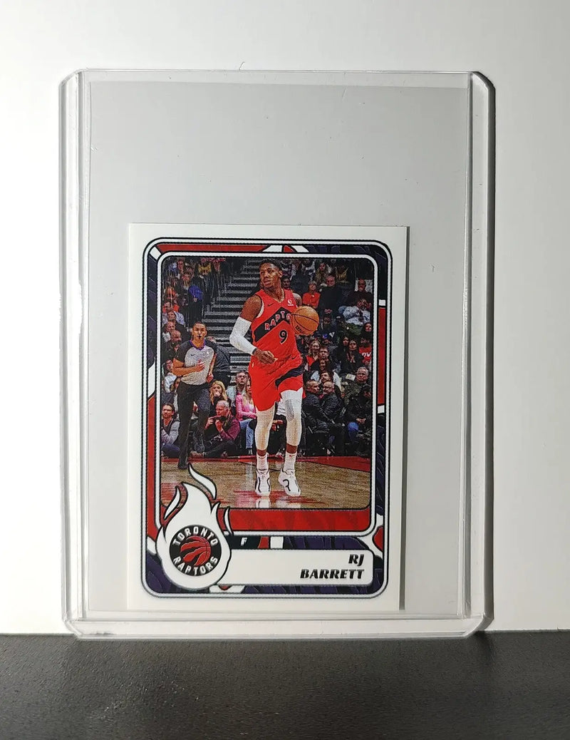 RJ Barrett 2024-25 Panini NBA #270 Sticker Card Toronto Raptors