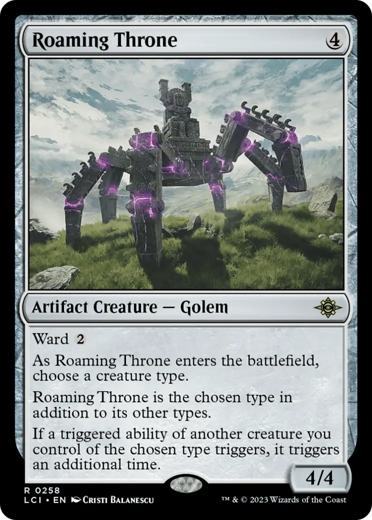 Roaming Throne [The Lost Caverns of Ixalan] - Magic Card Single