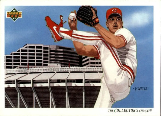 Rob Dibble 1992 Upper Deck MLB #30 Team Checklist Baseball Card Cincinnati Reds - Baseball Card Single