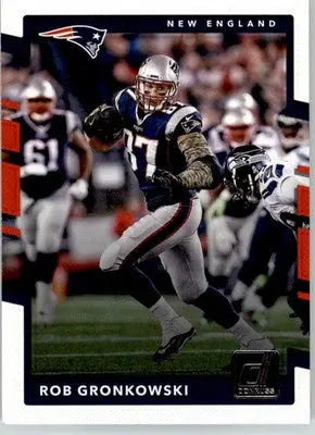 Rob Gronkowski - 2017 Donruss - #25 - Football - Football Card Single