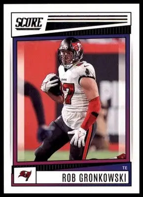 Rob Gronkowski 2022 Score #67 Tampa Bay Buccaneers - Football Card Single
